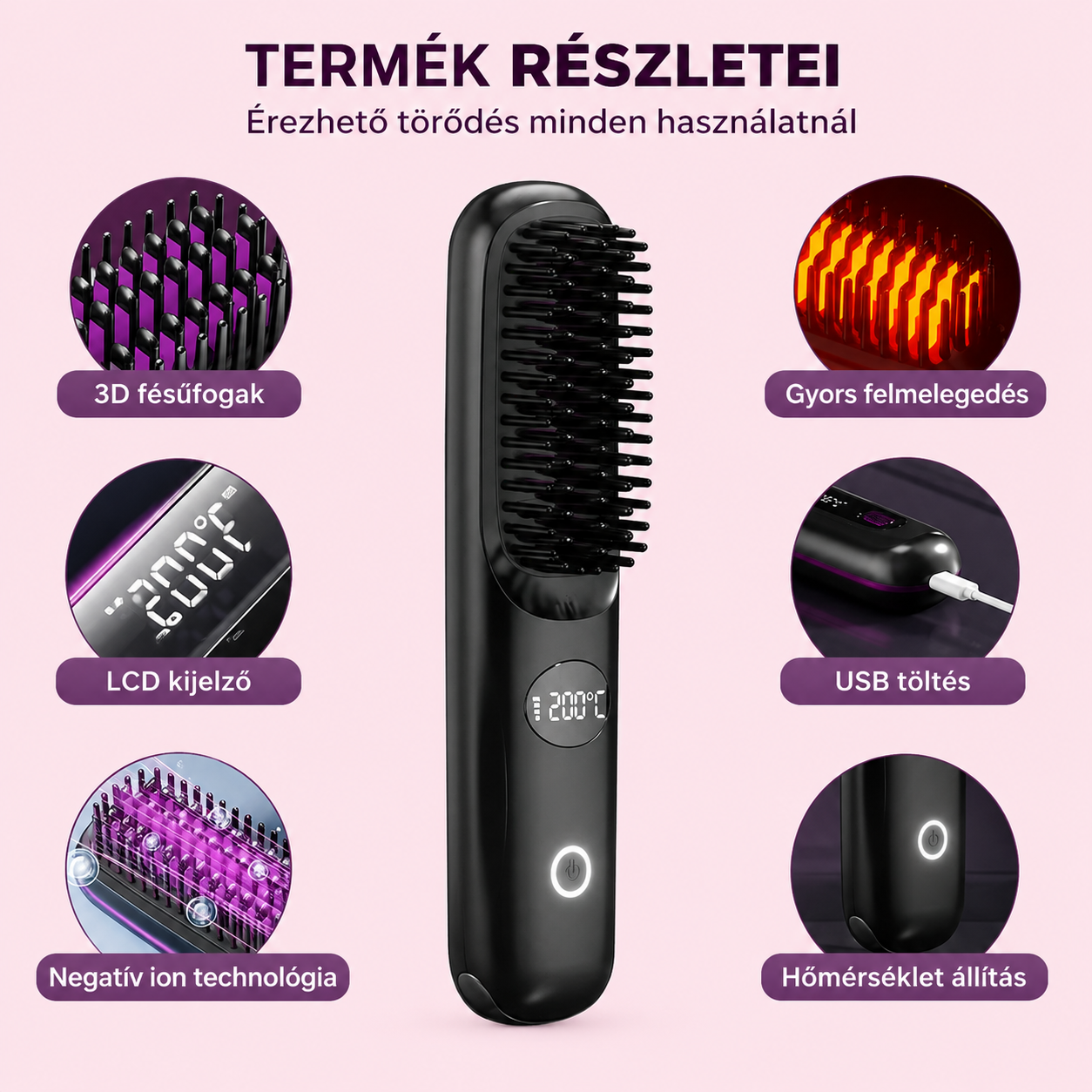 OnlyHair Hungary™ - Hordozható hajformázó