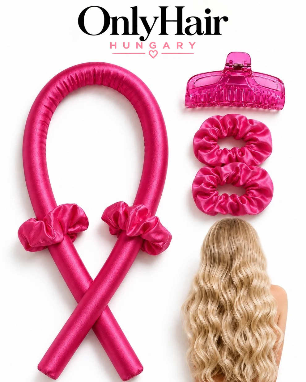 OnlyHair Hőmentes Hajgöndörítő szett