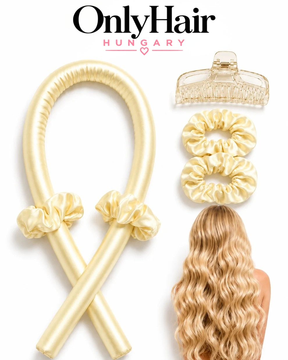 OnlyHair Hőmentes Hajgöndörítő szett