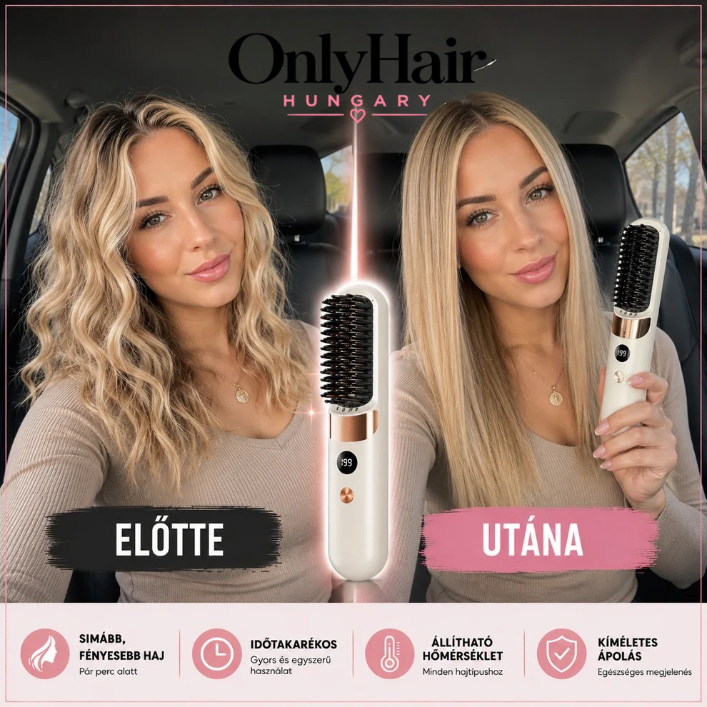 OnlyHair Hungary™ - Hordozható hajformázó