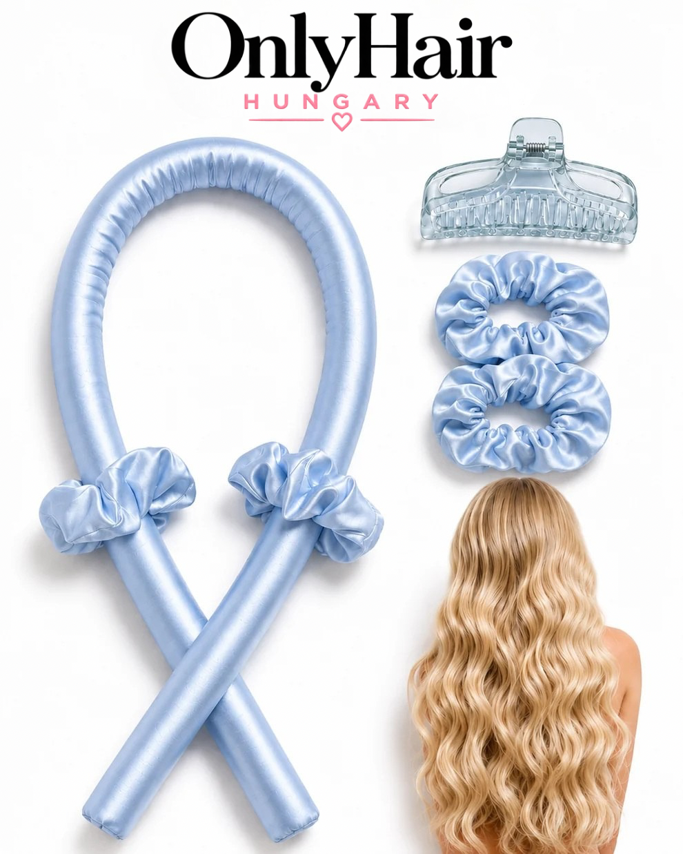 OnlyHair Hőmentes Hajgöndörítő szett