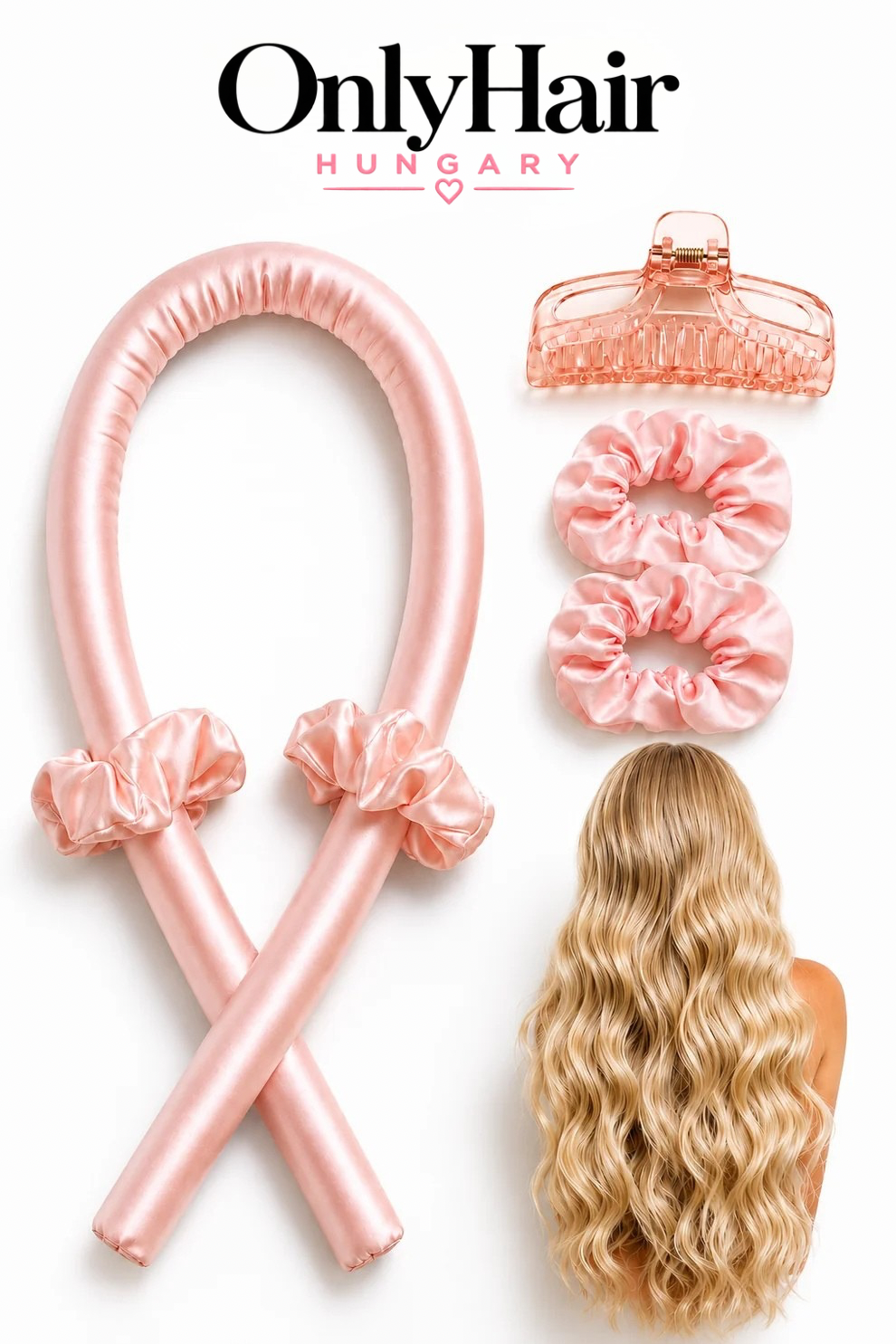 OnlyHair Hőmentes Hajgöndörítő szett